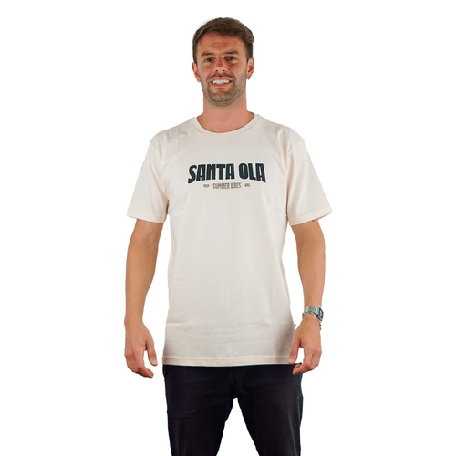 REMERA SANTA OLA SUMMER VIBES HOMBRE