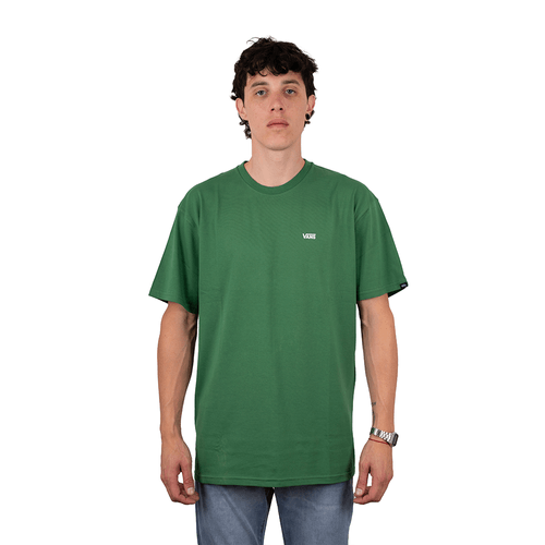 REMERA LEFT CHEST LOGO VERDE HOMBRE