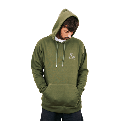 BUZO QUICKSILVER GRAPHIC HTR VERDE HOMBRE