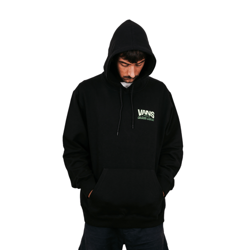 BUZO VANS SHOP FRONT PULLOVER NEGRO HOMBRE