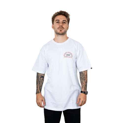 REMERA VANS FRAT LXVI SS BLANCO HOMBRE