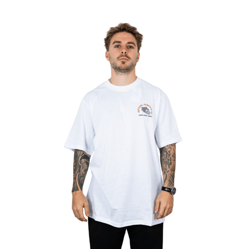 REMERA RIP CURL RLX DESTINATION BLANCO HOMBRE