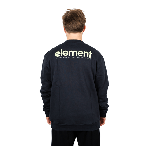 BUZO ELEMENT SIMPLE LOGO NEGRO HOMBRE
