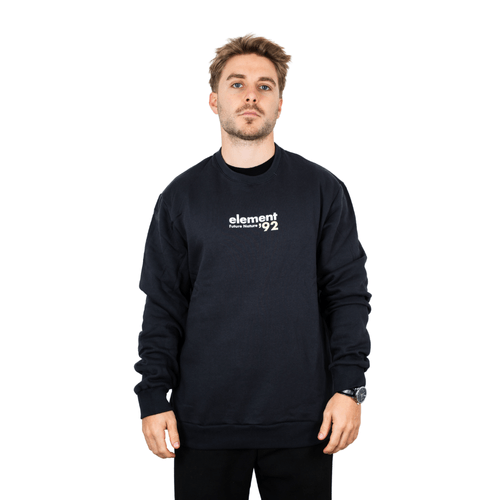 BUZO ELEMENT SIMPLE LOGO NEGRO HOMBRE