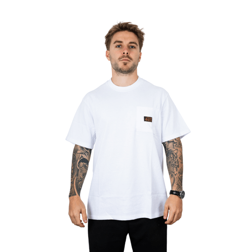 REMERA VOLCOM MOORLY MODERN BLANCO HOMBRE