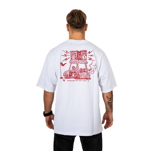 REMERA VANS BOOM CART SS MC HOMBRE BLA