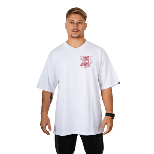 REMERA VANS BOOM CART SS MC HOMBRE BLA