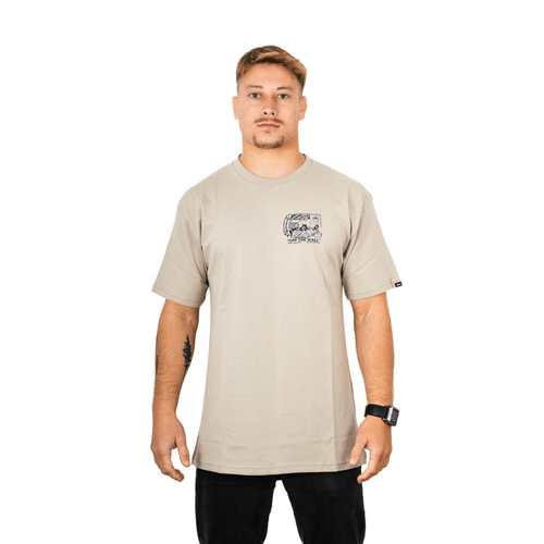 REMERA VANS NEXT STOP SS MC HOMBRE GRI