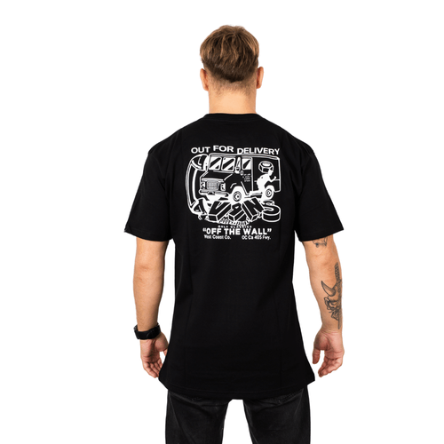 REMERA VANS NEXT STOP SS MC HOMBRE NEG