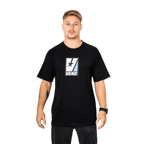 REMERA VANS VEE STAR SS M/C HOMBRE NEG