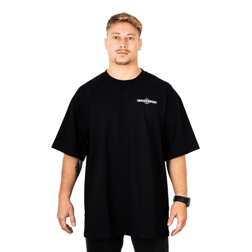 REMERA INDEPENDENT MC OVER NEGRO HOMBRE