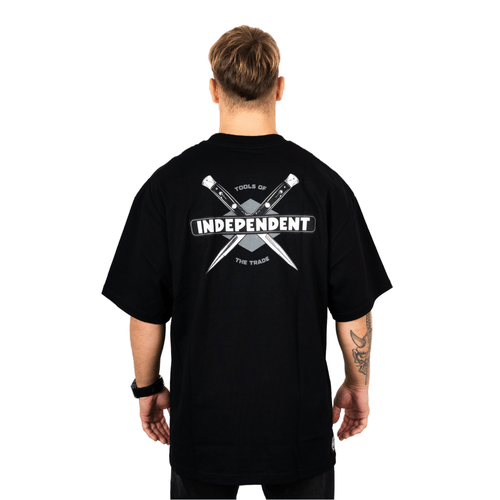 REMERA INDEPENDENT MC OVER NEGRO HOMBRE