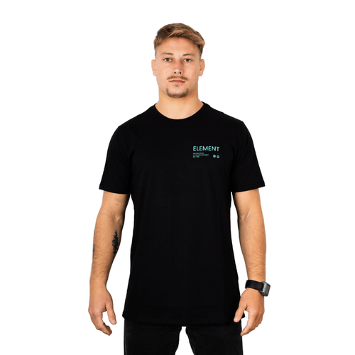 REMERA ELEMENT HORNED TEE NEGRO HOMBRE