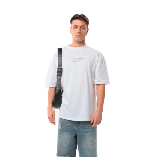 REMERA PLEGARIA ENTRANCE BLA HOMBRE