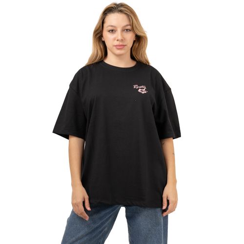 REMERA RUSTY JILL STANDARD 2 DYE RELAXED FIT NEG