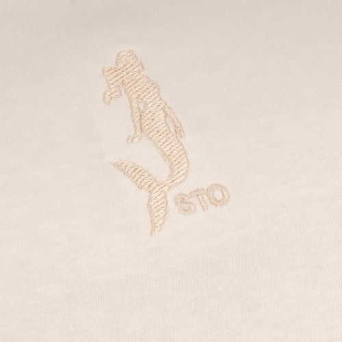 REMERA SANTA OLA BORDADO CRU MUJER