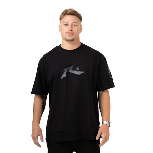 REMERA RUSTY ILUMINATION TEE NEG HOMBRE