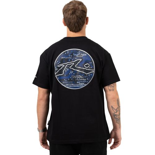 REMERA RUSTY CIRCUIT 2000 NEG HOMBRE