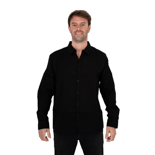 CAMISA MAGONTEX LINO ML NEG HOMBRE