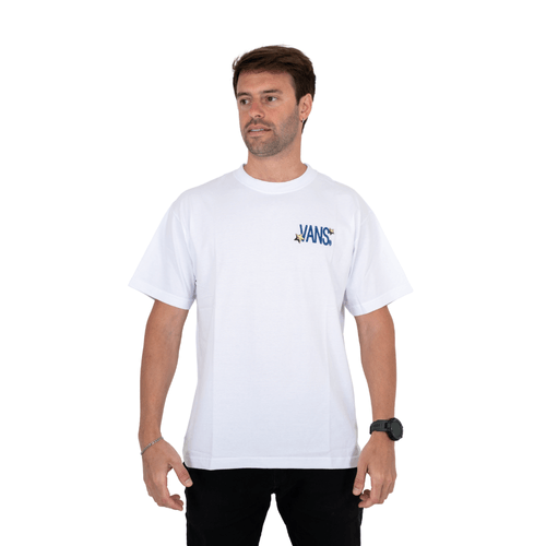 REMERA VANS CHAOS SS BLA HOMBRE