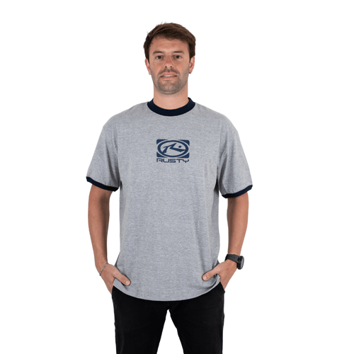 REMERA RUSTY HYPER RINGER HOMBRE