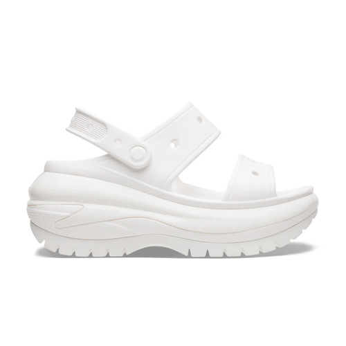 CROCS W CLASSIC MEGA CRUSH SANDAL BLA MUJER