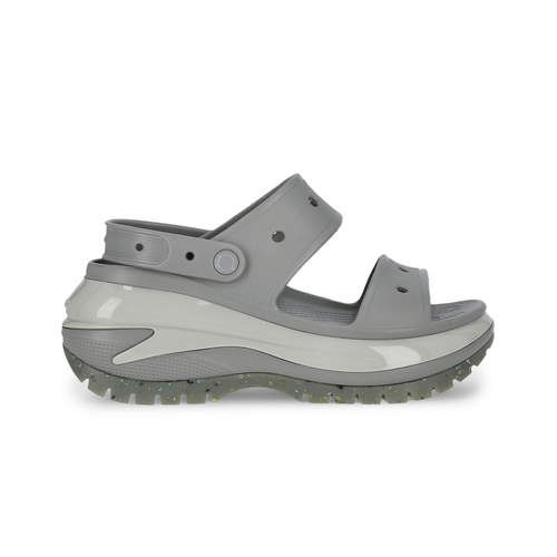 SANDALIAS CROCS CLASSIC MEGA CRUSH GRIS MUJER