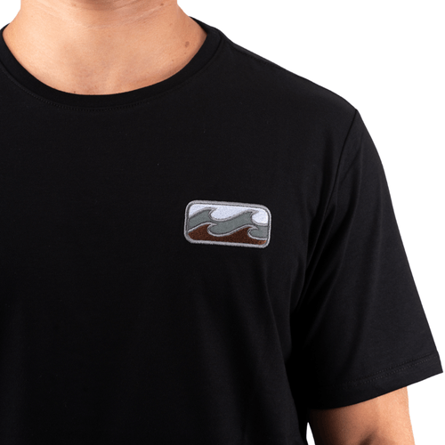 REMERA BILLABONG SIMPLE PATCH TEE NEG HOMBRE