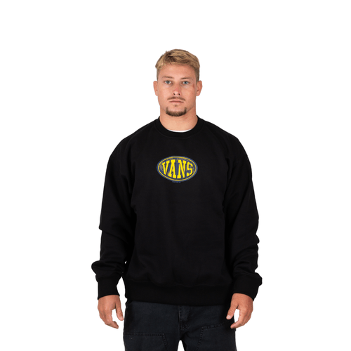 BUZO VANS WORLDWIDE 94 CREW BOSSA NEG HOMBRE